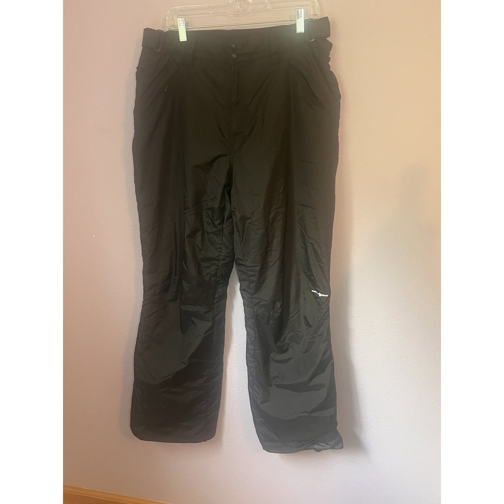 Outdoor Gear Black Snow Pants Ski Snowboard Men's Size XL